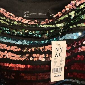 New York and Co Sequin top